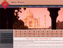 Tablet Screenshot of indiatours-online.com